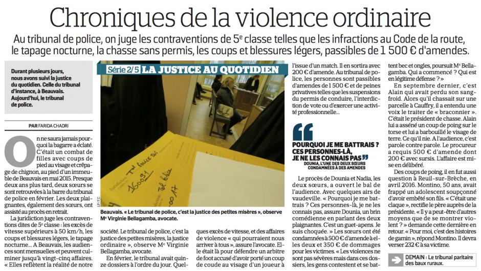 20170307-LeP-Beauvais-La justice au quotidien : chroniques de la violence ordinaire