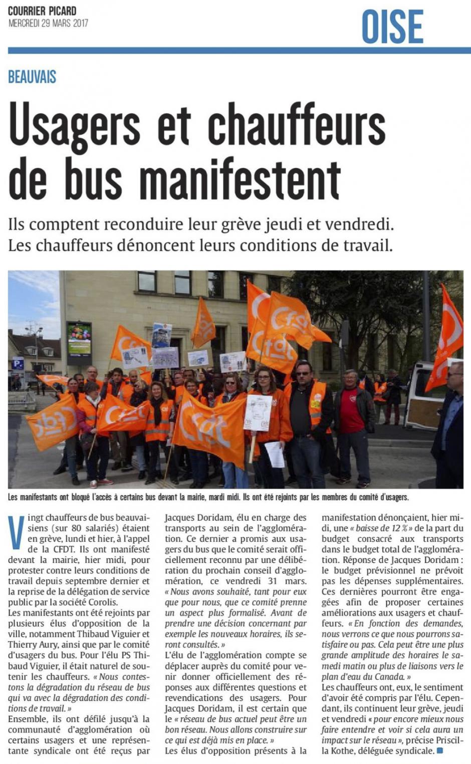 20170329-CP-Beauvais-Usagers et chauffeurs de bus manifestent