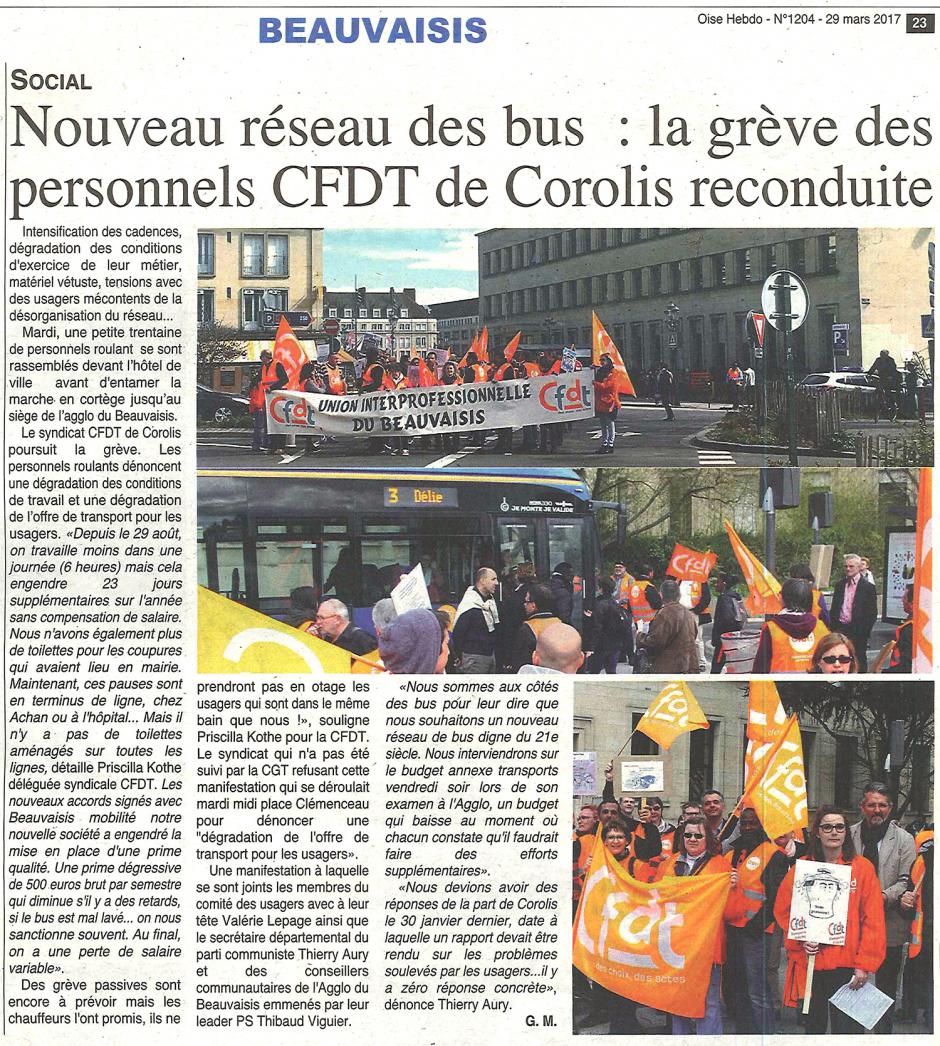 20170329-OH-Beauvais-Nouveau réseau des bus : la grève des personnels CFDT de Corolis reconduite