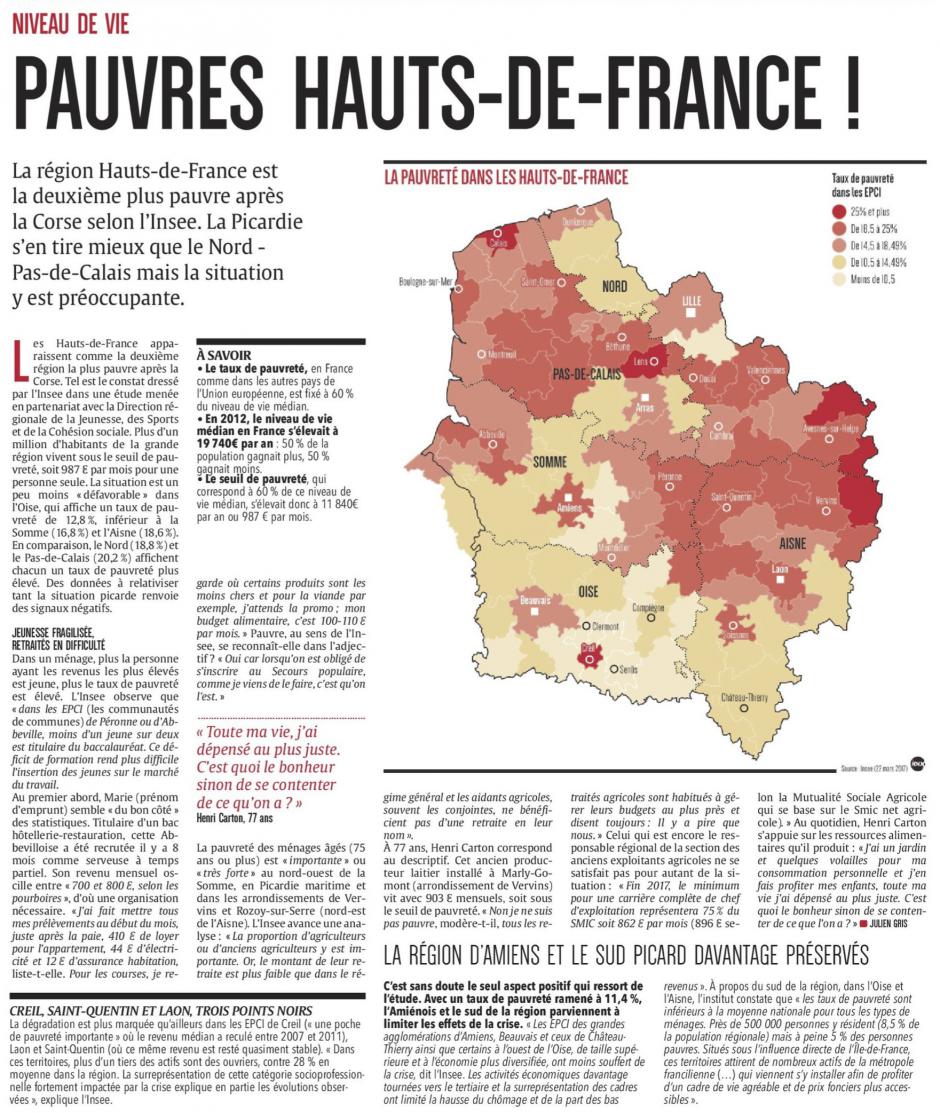 20170330-CP-France-Niveau de vie : pauvres Hauts-de-France !