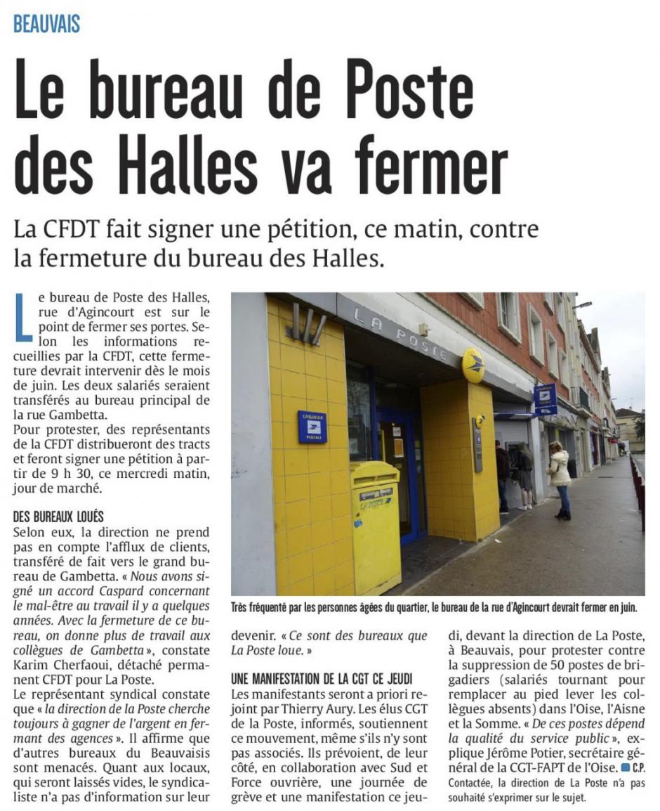20170405-CP-Beauvais-Le bureau de Poste des Halles va fermer