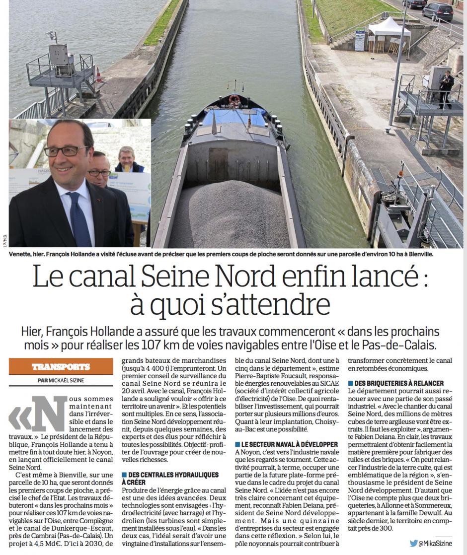 20170406-LeP-Noyon-Le canal Seine Nord enfin lancé : à quoi s'attendre
