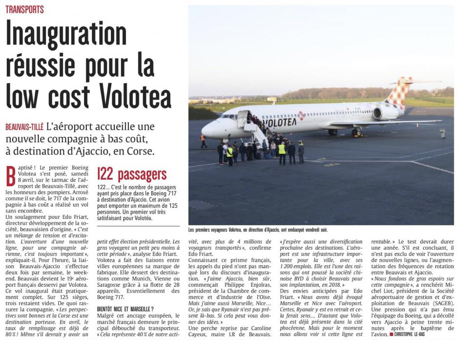 20170410-CP-Beauvais-Tillé-Inauguration réussi pour la low cost Volotea