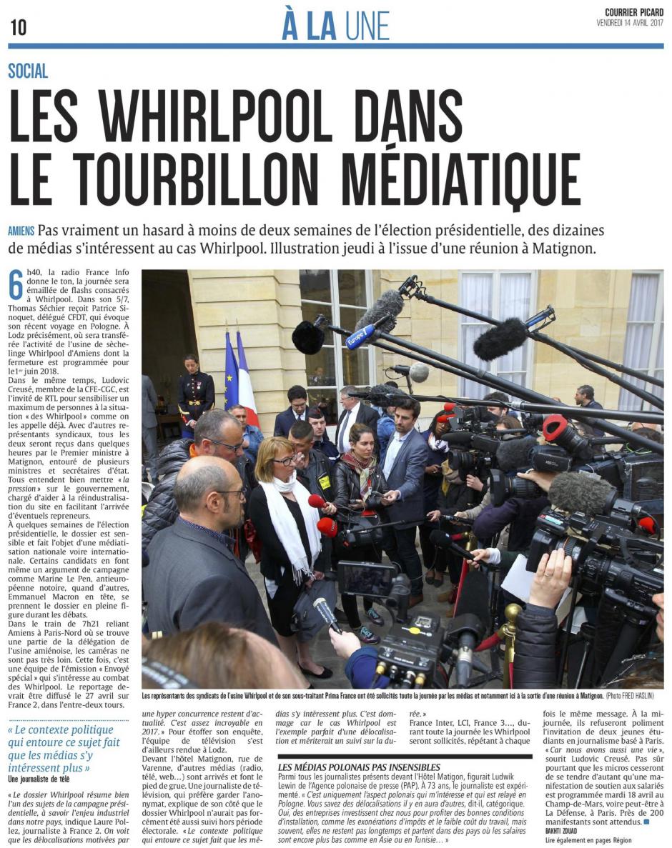 20170414-CP-Amiens-Les Whirlpool dans le tourbillon médiatique [édition Amiens]
