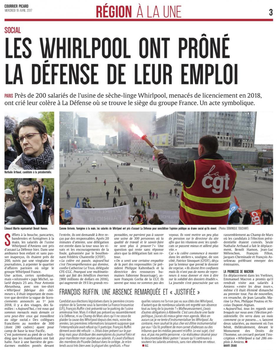 20170419-CP-Paris-Les Whirlpool ont prôné la défense de leur emploi