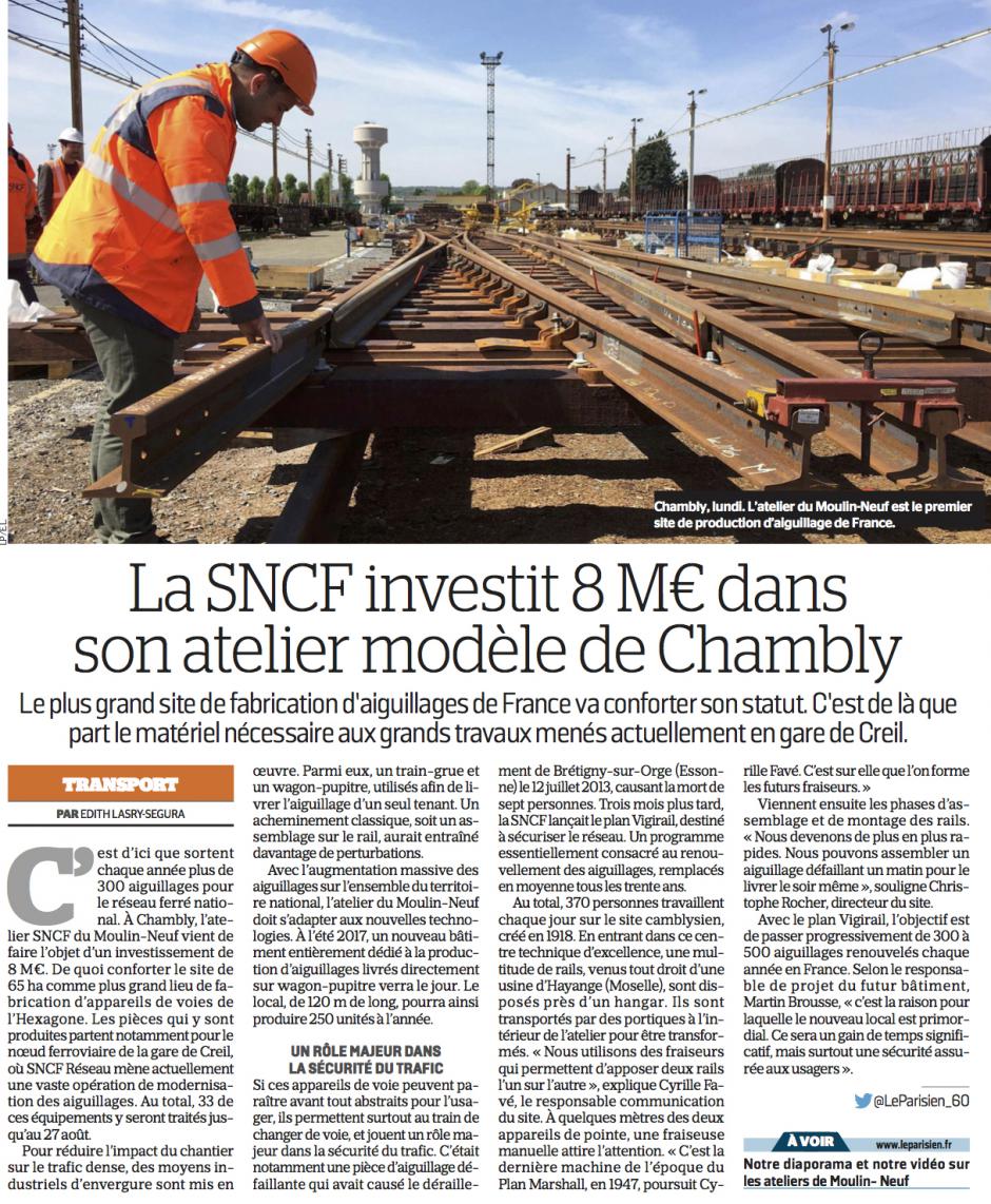 20170426-LeP-Chambly-La SNCF investit 8 M€ dans son atelier modèle