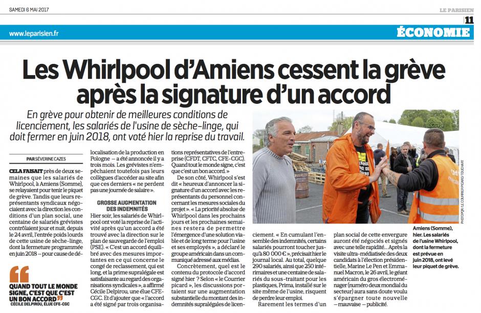 20170506-LeP-Amiens-Les Whirlpool cessent la grève après la signature d'un accord