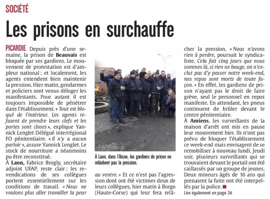 20180120-CP-Picardie-Les prisons en surchauffe