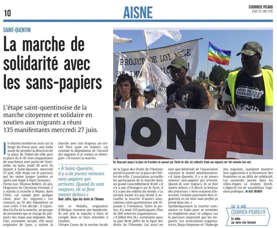 20180628-CP-Saint-Quentin-La marche de solidarité avec les sans-papiers [édition Aisne]