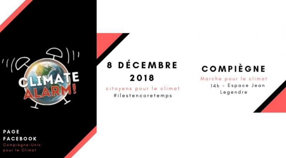 8 décembre, Compiègne - Marche pour le climat