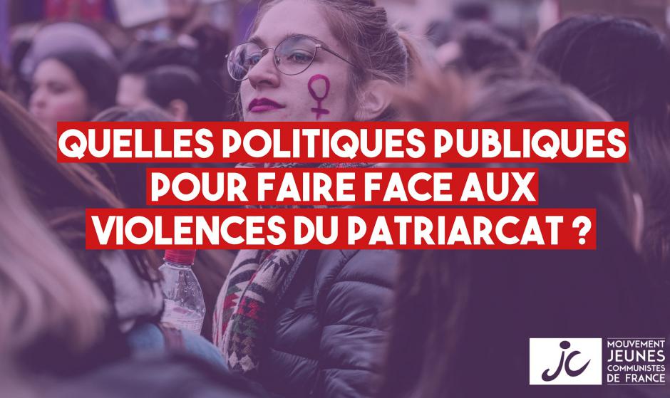 Quelles politiques publiques face aux violences du patriarcat ? - MJCF, 25 novembre 2020