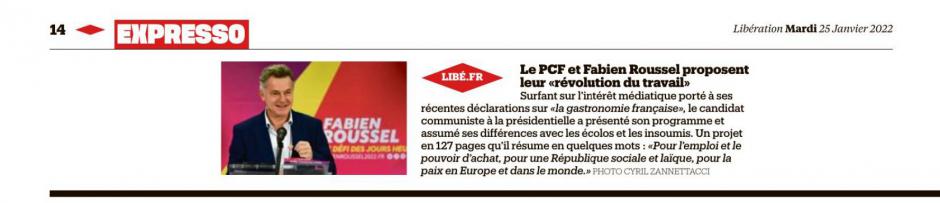 20220125-Libé-France-Le PCF et Fabien Roussel proposent leur « révolution du travail »
