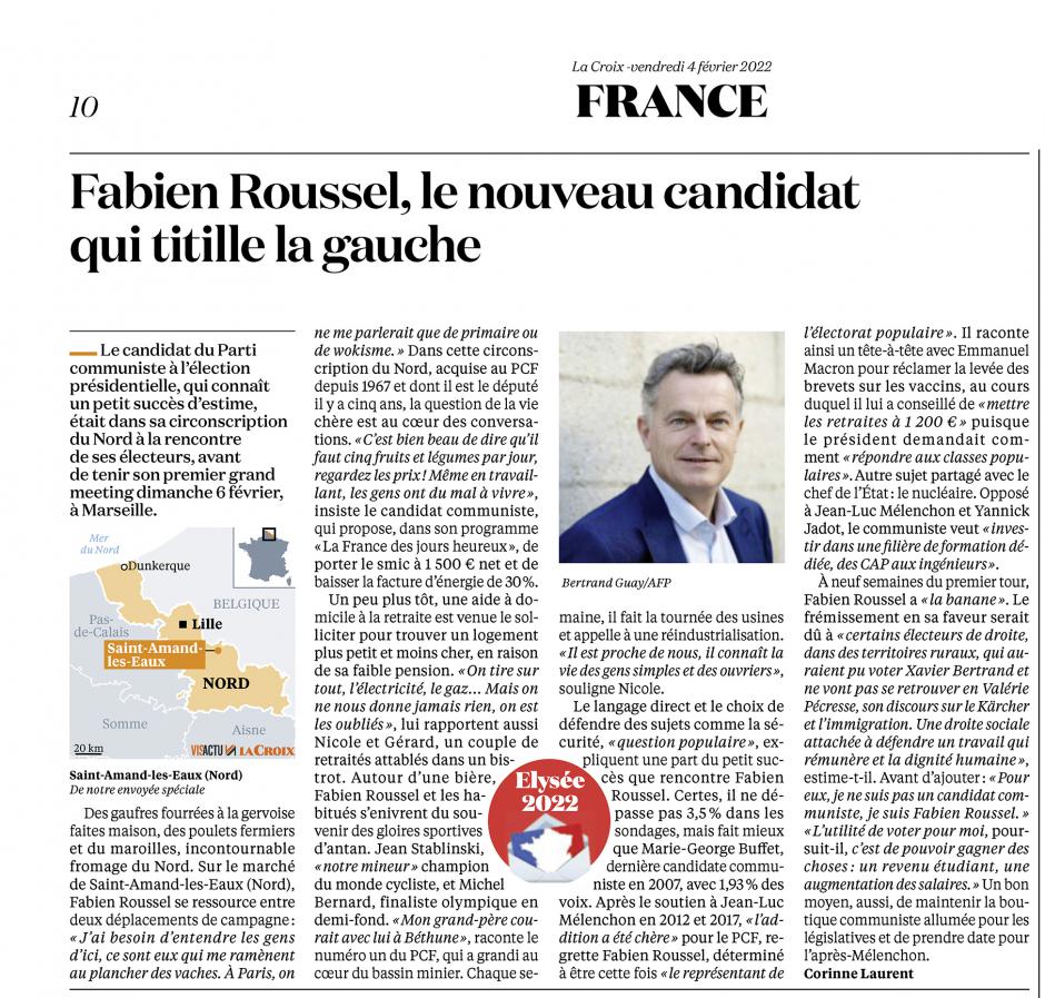 20220204-LaC-France-Fabien Roussel, le nouveau candidat qui titille la gauche