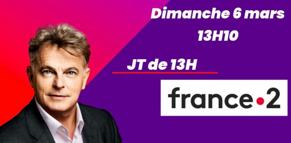 Fabien Roussel invité du 13 heures de France 2 pour « si j'étais président » - 6 mars 2022