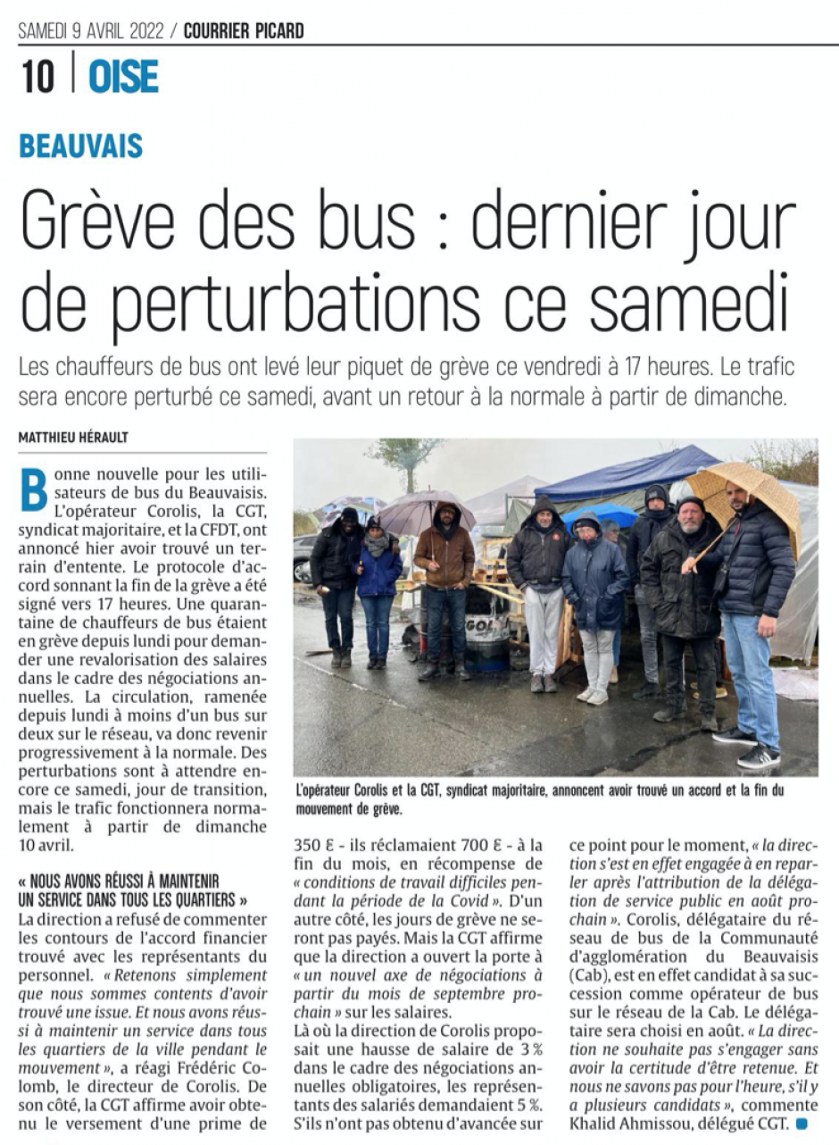 20220409-CP-Beauvais-Grève des bus : dernier jour de perturbations ce samedi