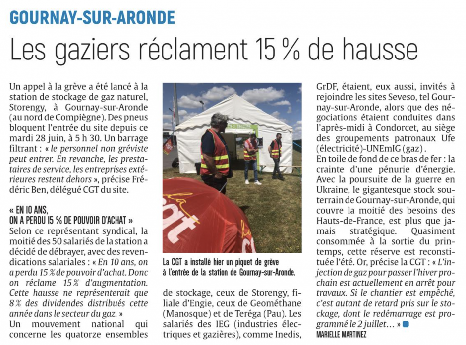 20220629-CP-Gournay-sur-Aronde-Les gaziers réclament 15 % de hausse