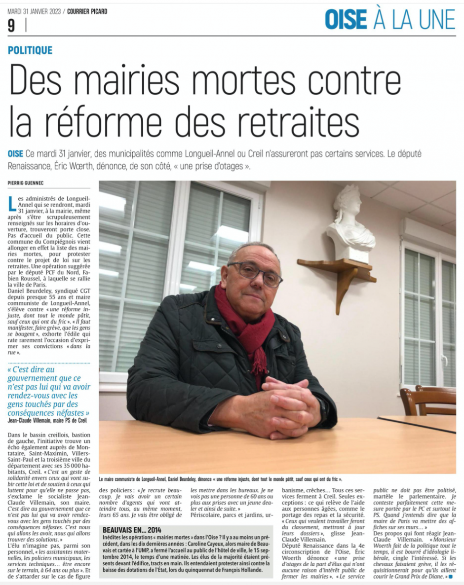 20230131-CP-Oise-Des mairies mortes contre la réforme des retraites