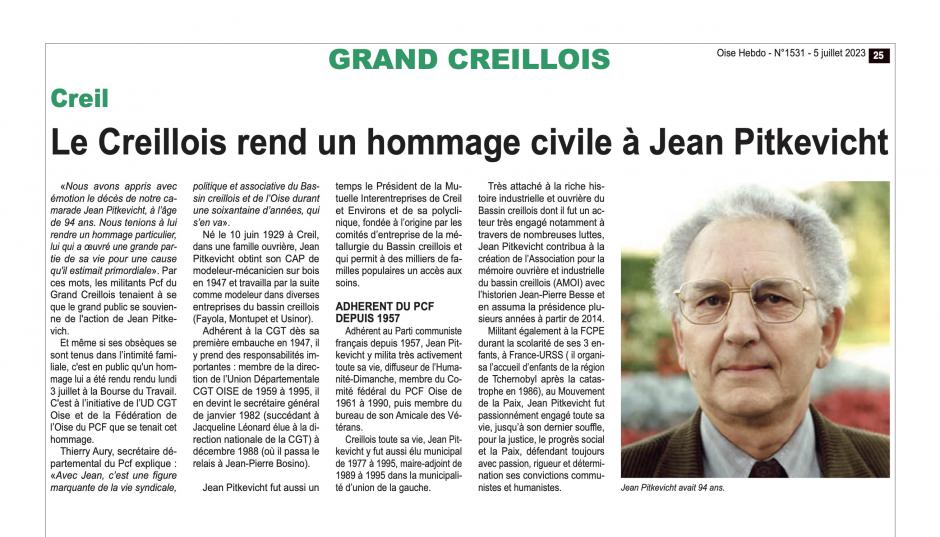 20230705-OH-Creil-Le Creillois rend un hommage civil à Jean Pitkevicht