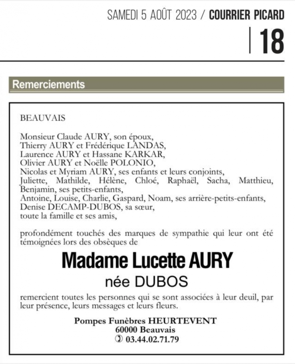 20230805-CP-Remerciements-Lucette Aury