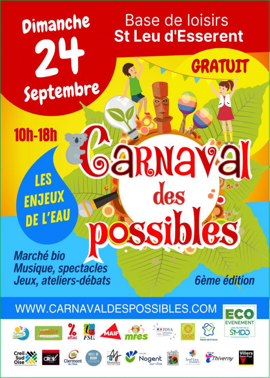 24 septembre, Saint-Leu-d'Esserent - 6e édition du Carnaval des possibles