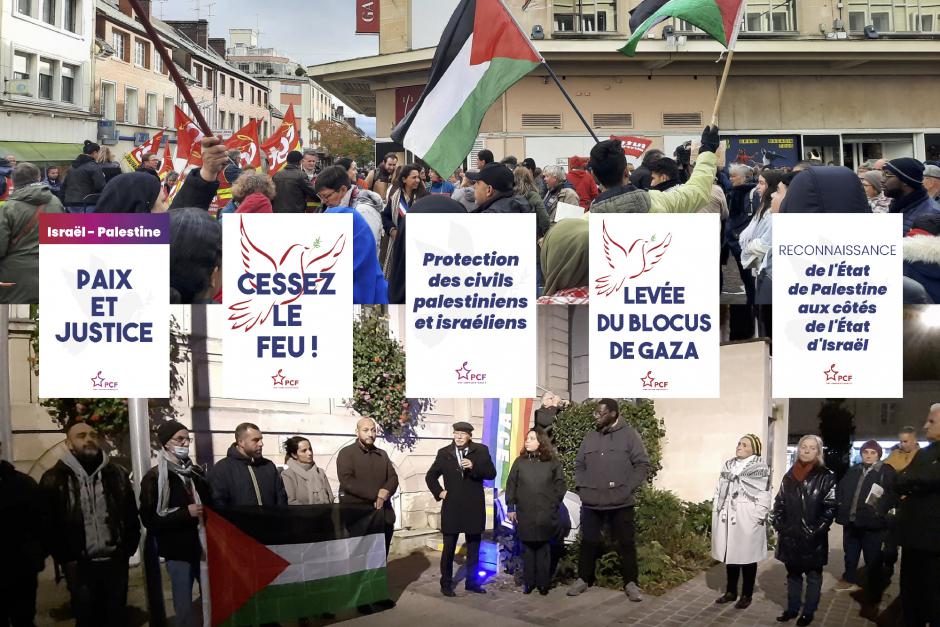 « Paix, paix, paix en Palestine » - Beauvais & Montataire, 3 & 4 novembre 2023