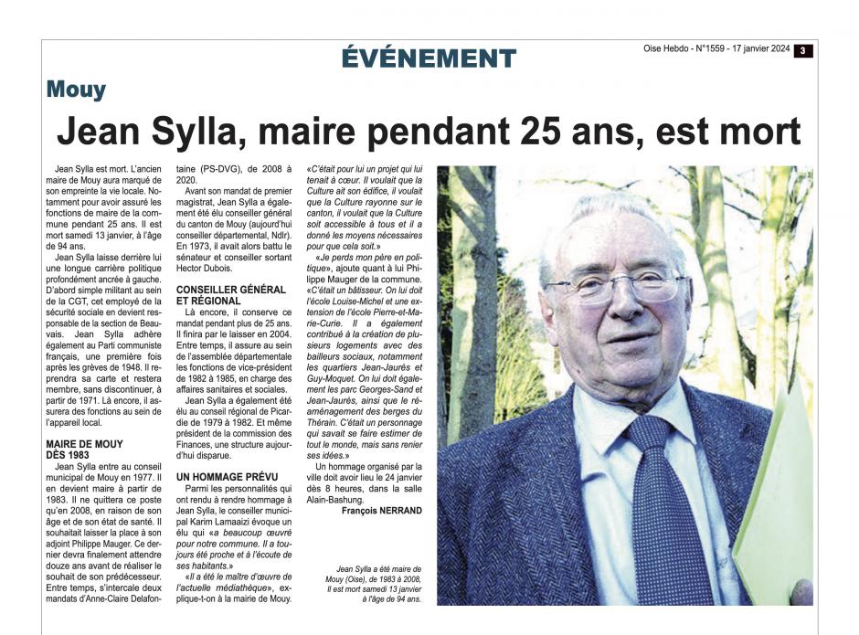 20240117-OH-Mouy-Jean Sylla, maire pendant 25 ans, est mort