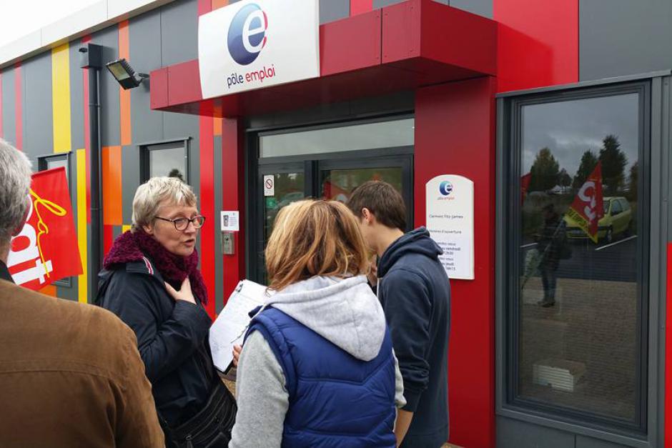 Véronique Bleuse : « Non à la fermeture l'après-midi des agences Pôle emploi » - Clermont, 22 octobre 2015