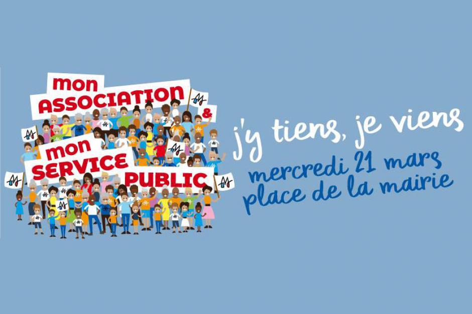 « Mon association, mon service public, j'y tiens ! » : 30 raisons de se mobiliser - Montataire, mars 2018