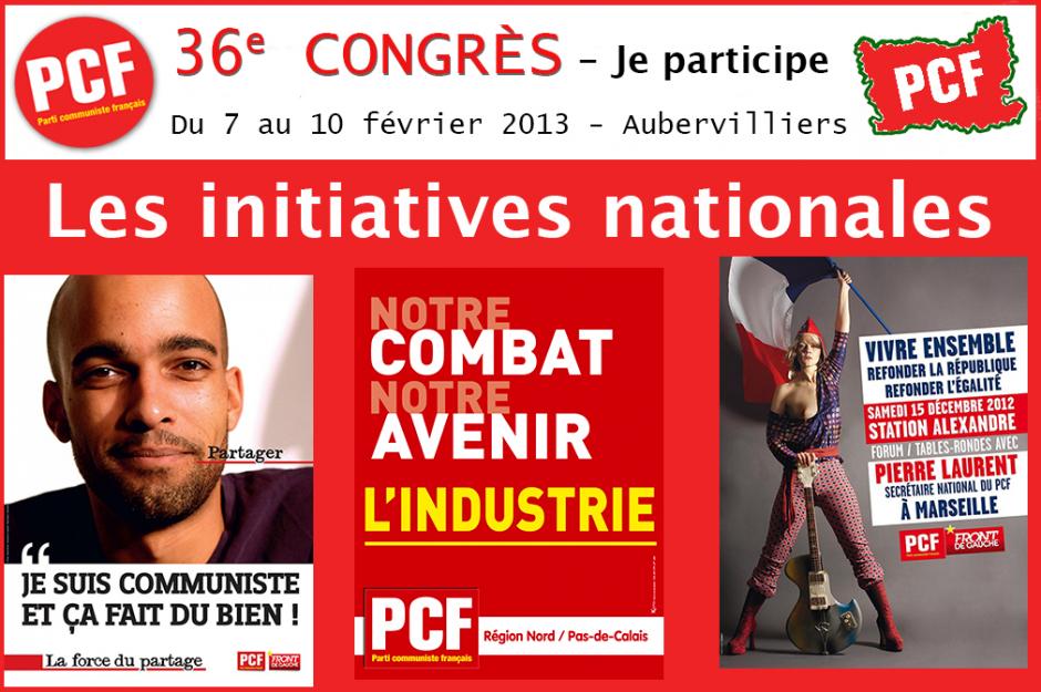 36e congrès du PCF - Retour sur les initiatives nationales