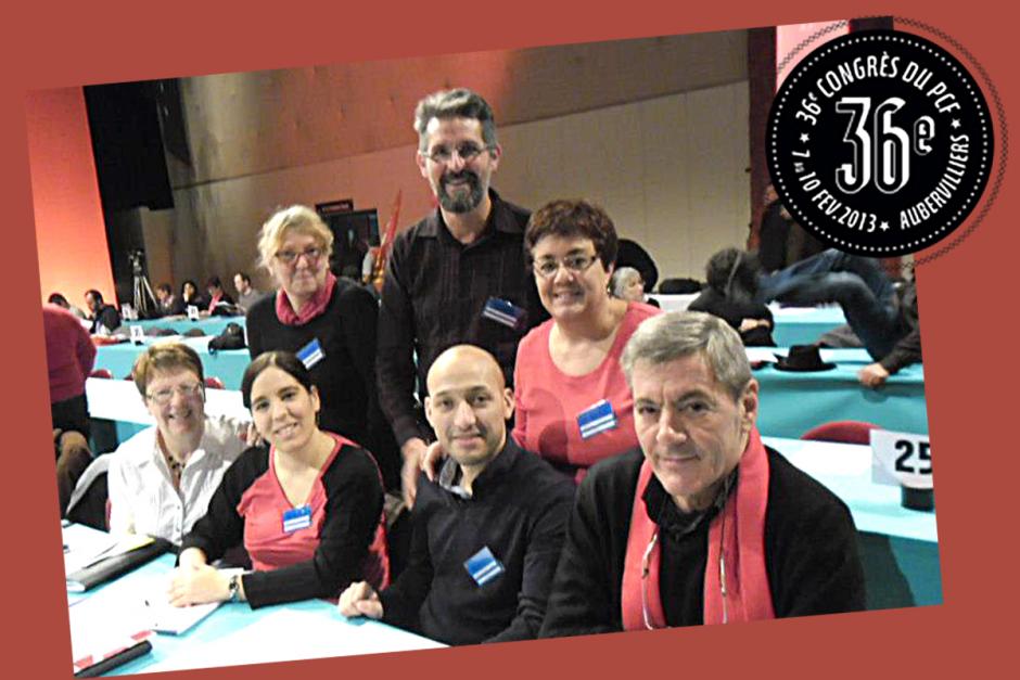 La délégation de l'Oise au 36e congrès du PCF - Les Docks d'Aubervilliers, du 7 au 10 février 2013