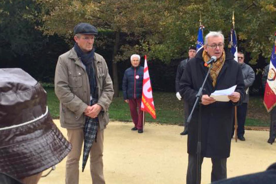Discours de Pierre Laurent à la clairière de l'Armistice - Rethondes, 7 novembre 2018
