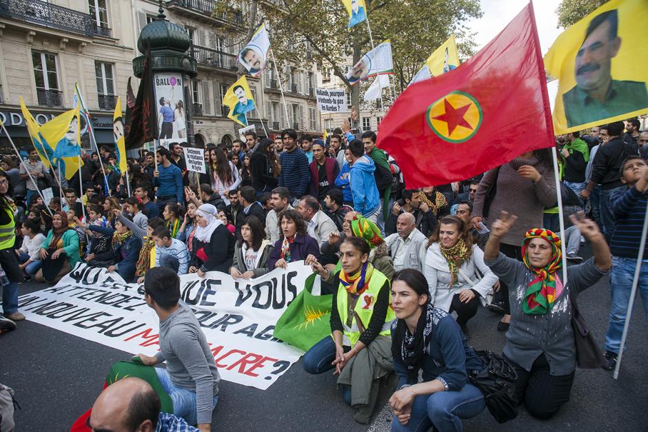 Kurdes de Syrie : « La France doit cesser son double jeu avec la Turquie » - Paris, 11 octobre 2014