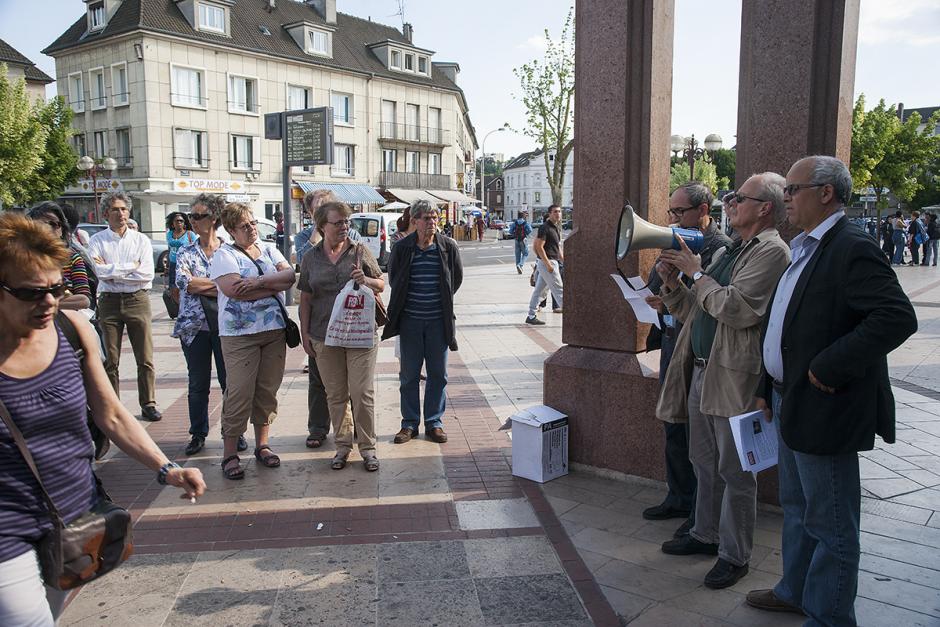 Rassemblement à la mémoire de Clément Méric et contre les néo-fascistes - Creil, 7 juin 2013