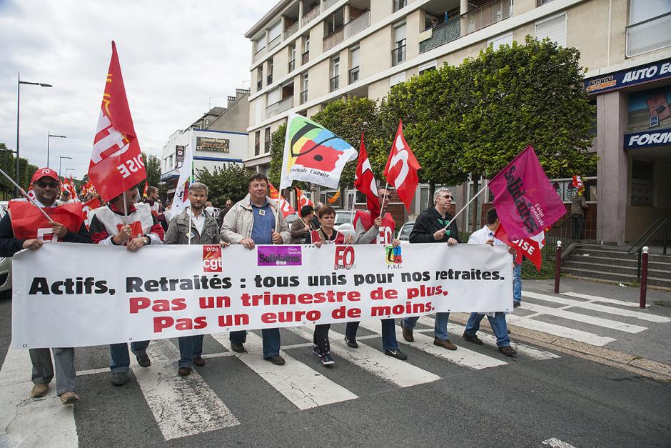Manifestation contre la réforme des retraites - Beauvais, 10 septembre 2013