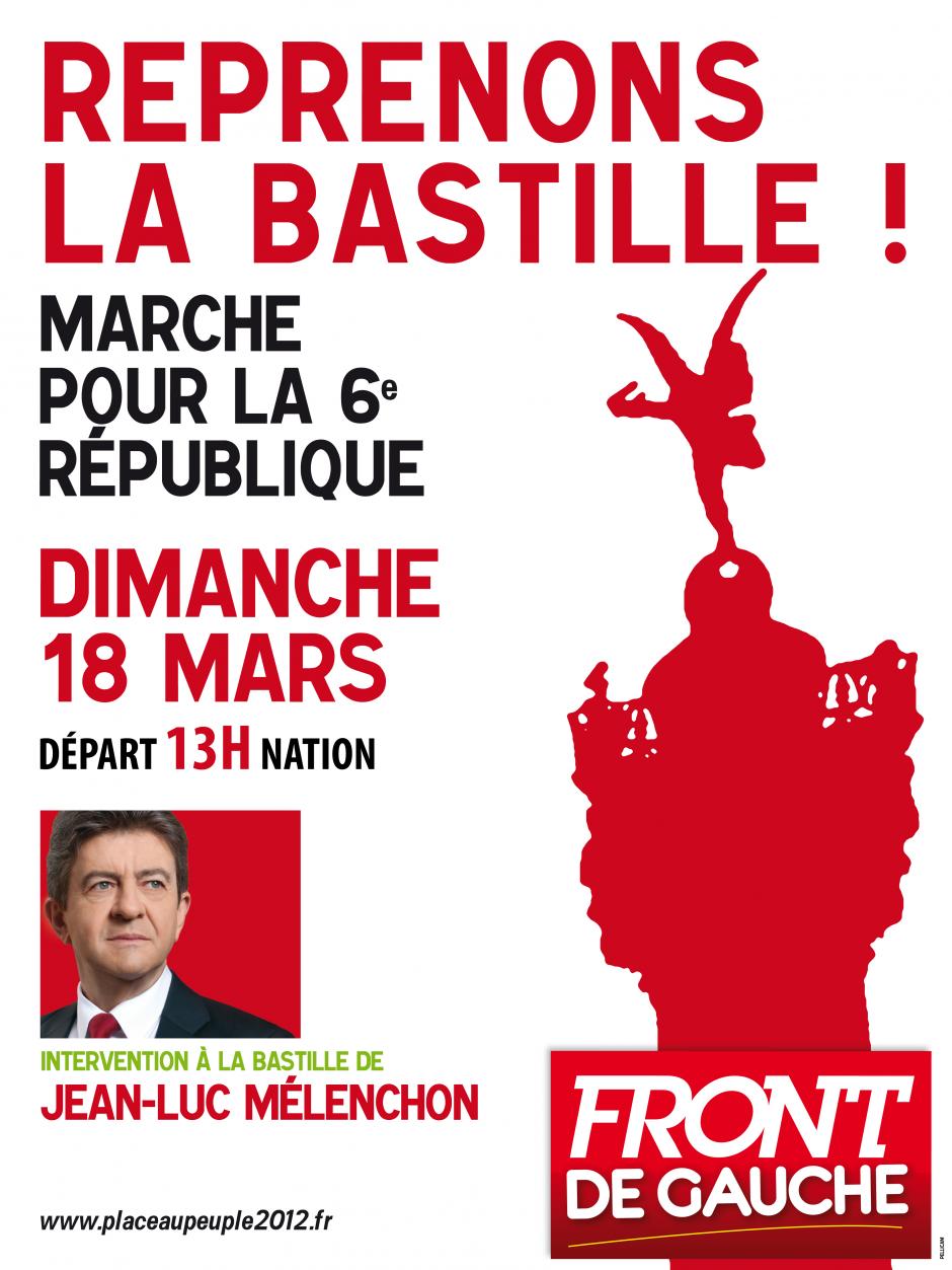18 mars, Paris - Nous reprenons la Bastille !