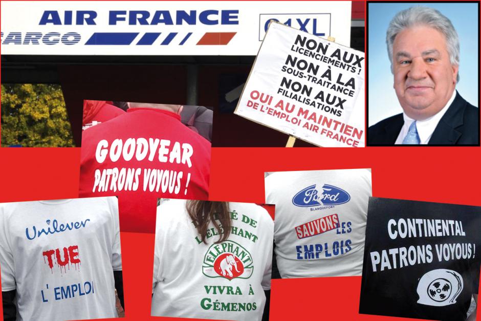 Libération des 6 d'Air France ! Halte aux poursuites, aucune sanction !