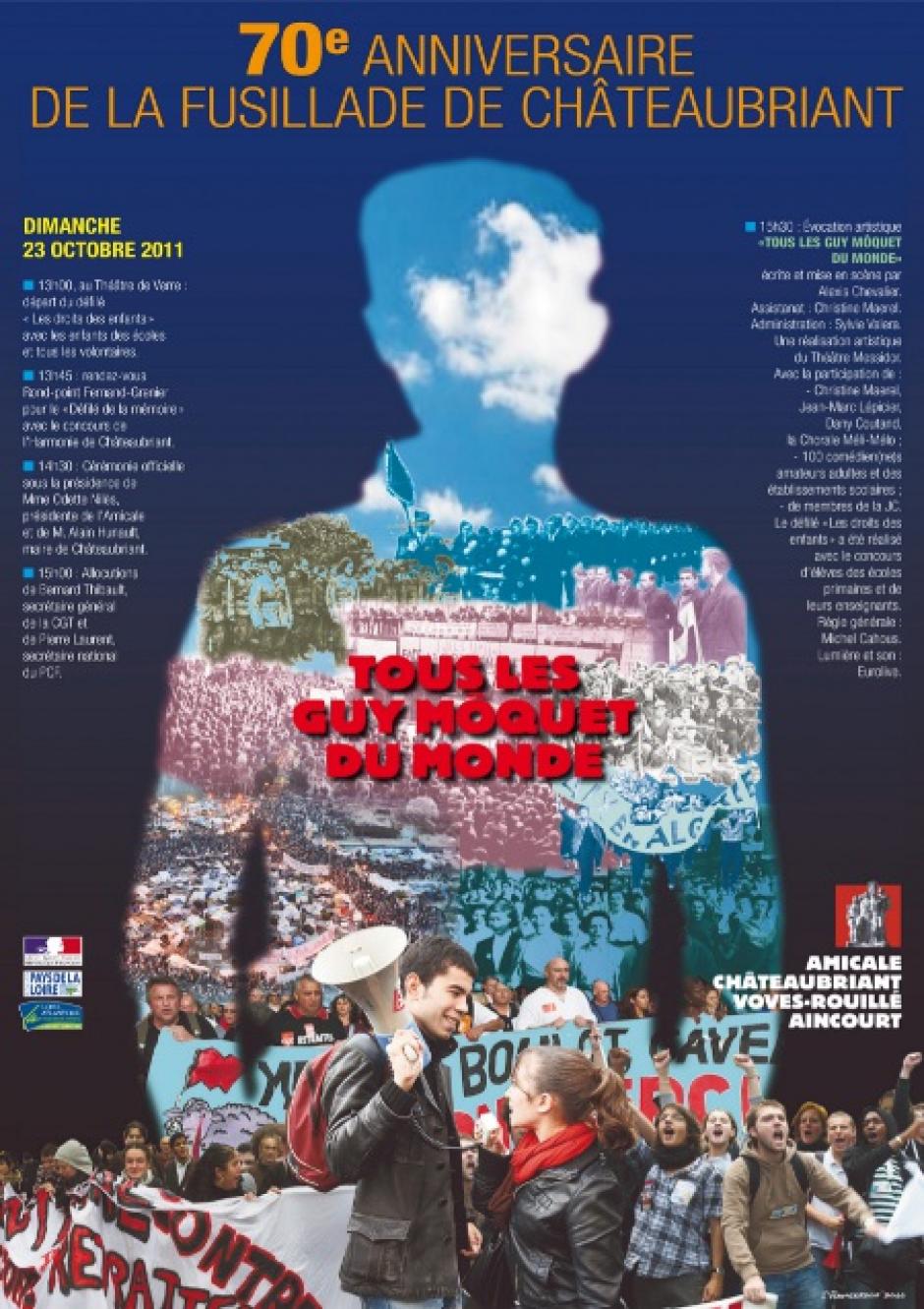 70e anniversaire de la fusillade des otages de Châteaubriant - 23 octobre 2011