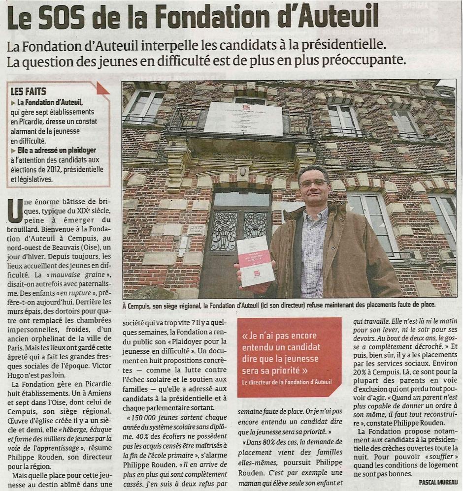 20120128-CP-Picardie-Le SOS de la Fondation d'Auteuil