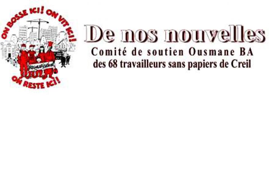 Comité de soutien Ousmane Bâ-De nos nouvelles au 29 février 2012