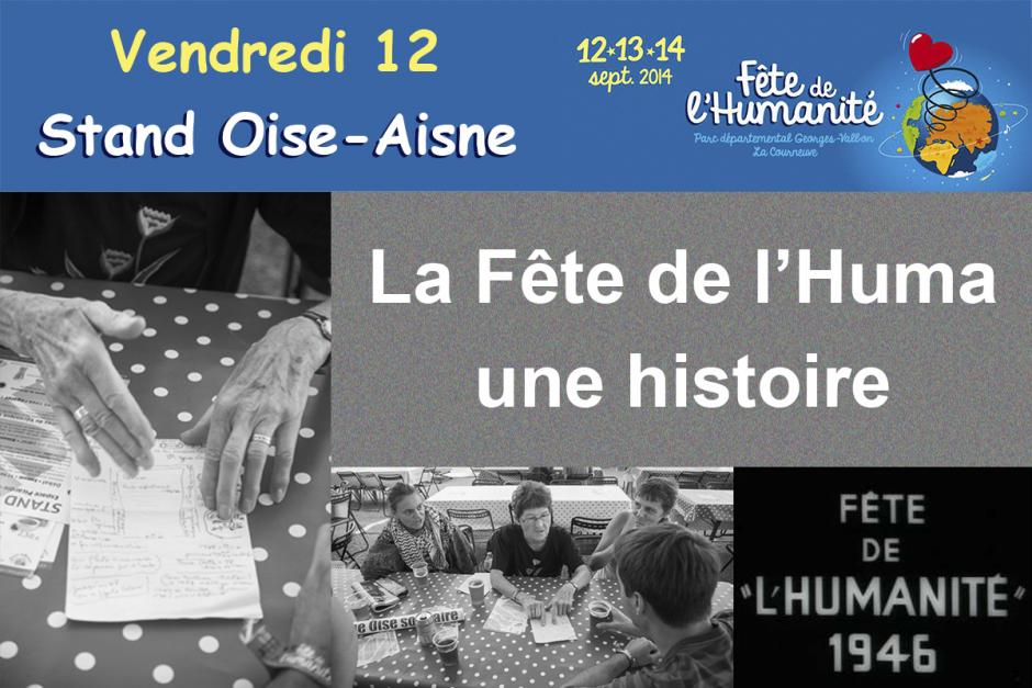 Les Fêtes de l'Humanité de Lucette Aury - La Courneuve, 13 septembre 2014
