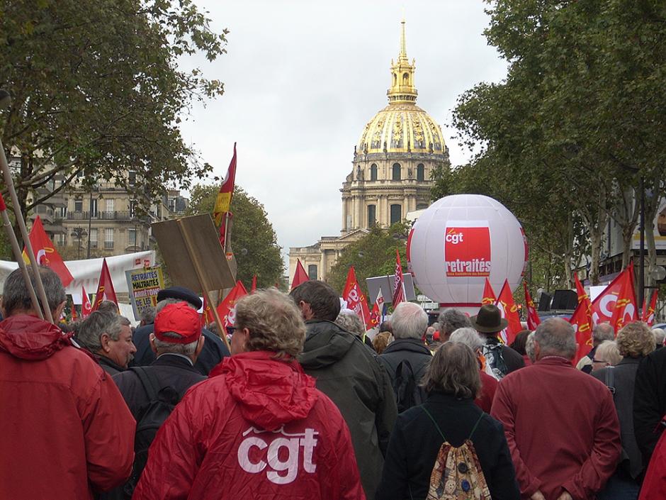 Manifestation unitaire des retraité-e-s-Participant-e-s de l'Oise-Photos d'Yvette - Paris, 11 octobre 2012