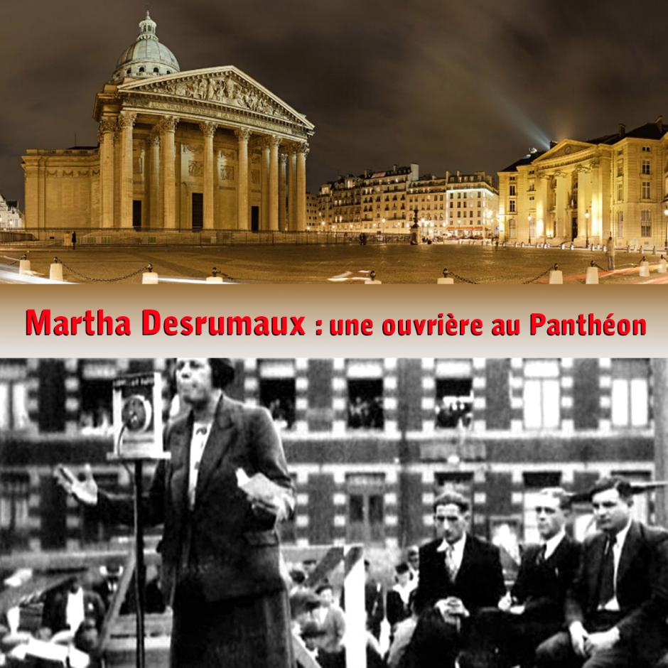 Martha Desrumaux : une ouvrière au Panthéon