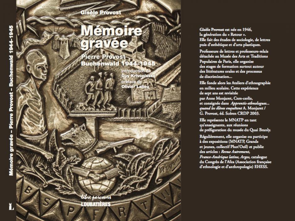 Mémoire gravée, Pierre Provost, Buchenwald 1944-1945