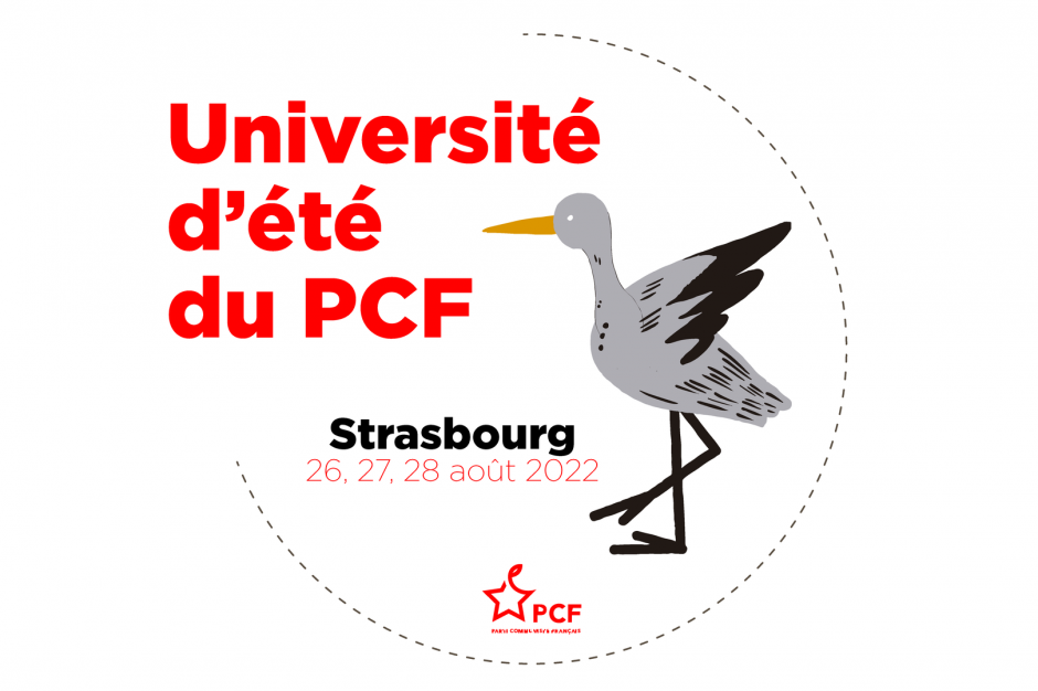 26, 27 & 28 août, Strasbourg - Université d'été du Parti communiste français