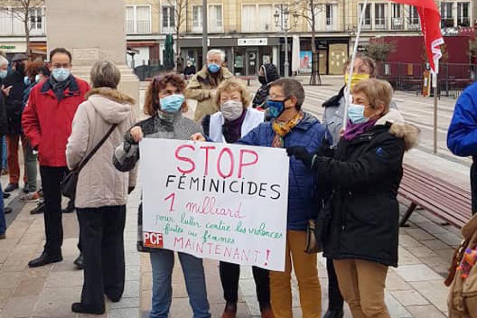 Stop féminicides ! 1 milliard pour lutter contre les violences faites aux femmes, maintenant ! - Beauvais, 25 novembre 2020
