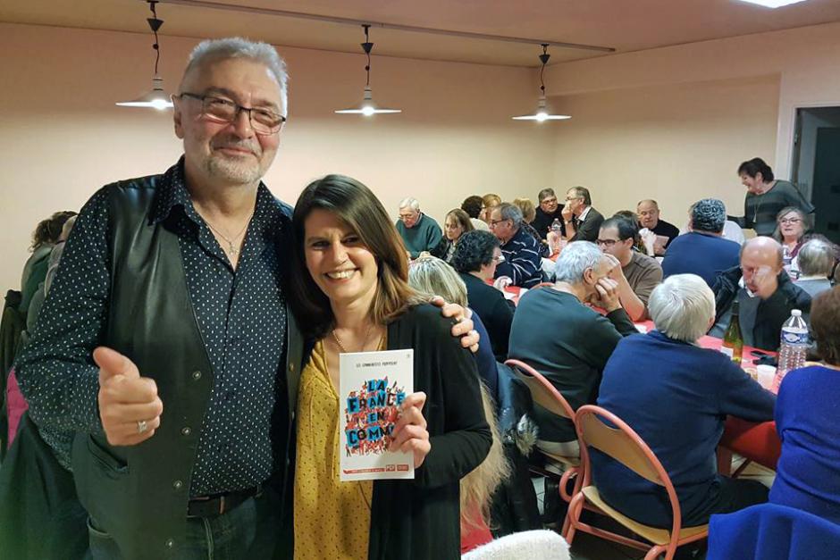 Belle soirée avec le PCF-Front de gauche « L'humain d'abord » - Saint-Maximin, 4 février 2017