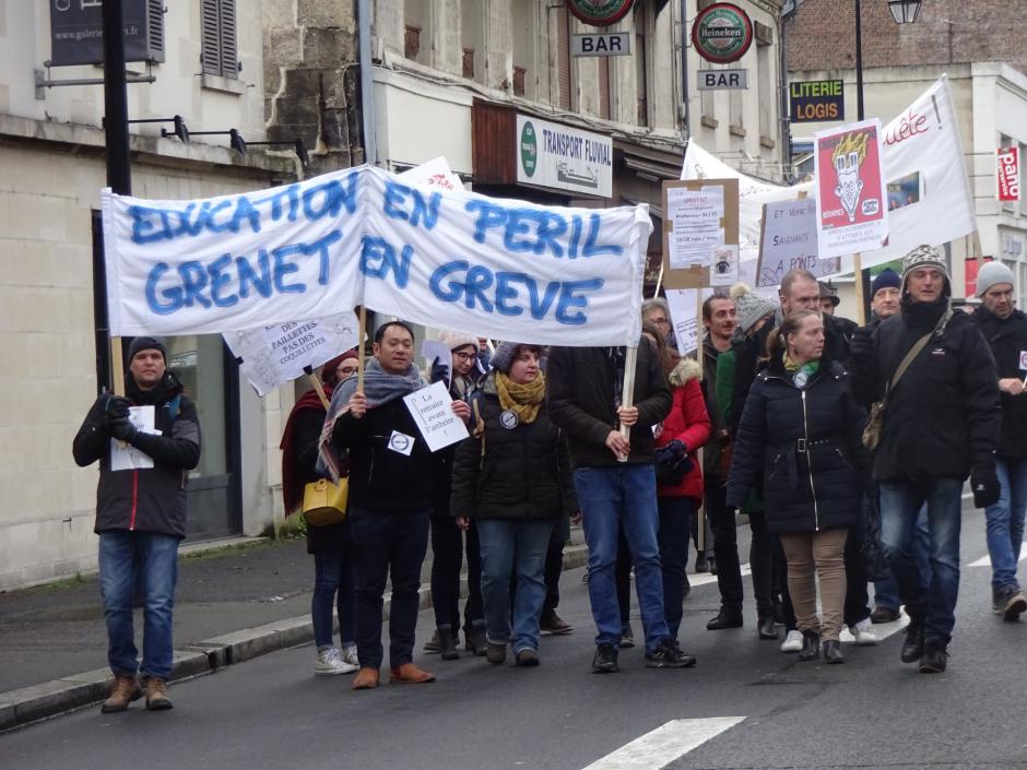 Retraites : retrait du projet Macron !-Photos de Chantal - Compiègne, 12 décembre 2019