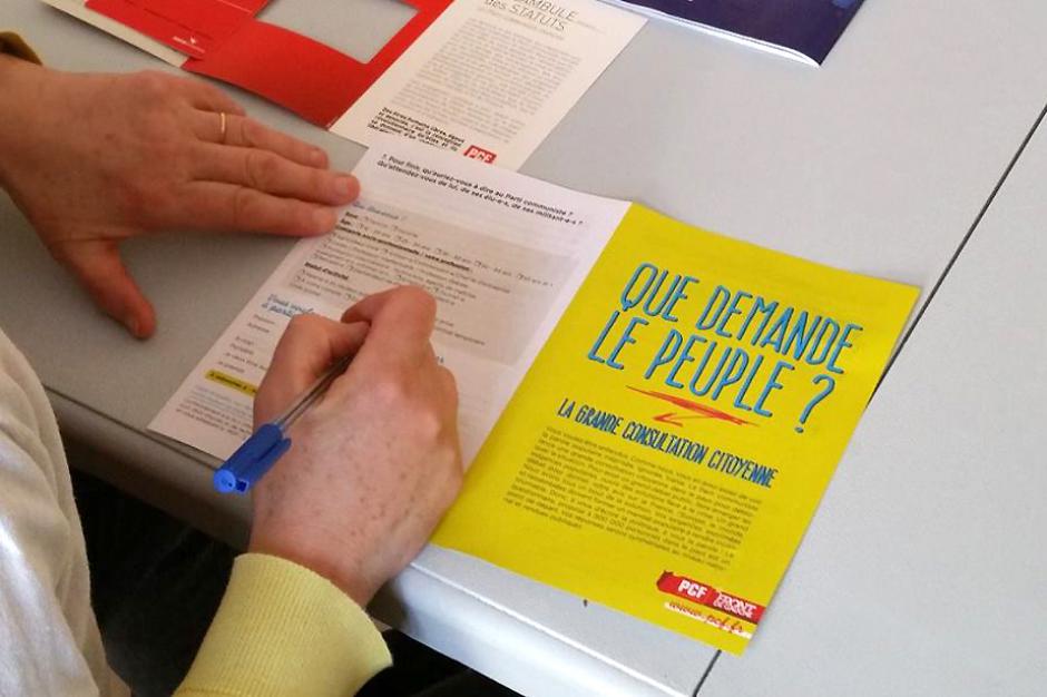 Que demande le peuple ? La grande consultation citoyenne - Beauvais, mai 2016